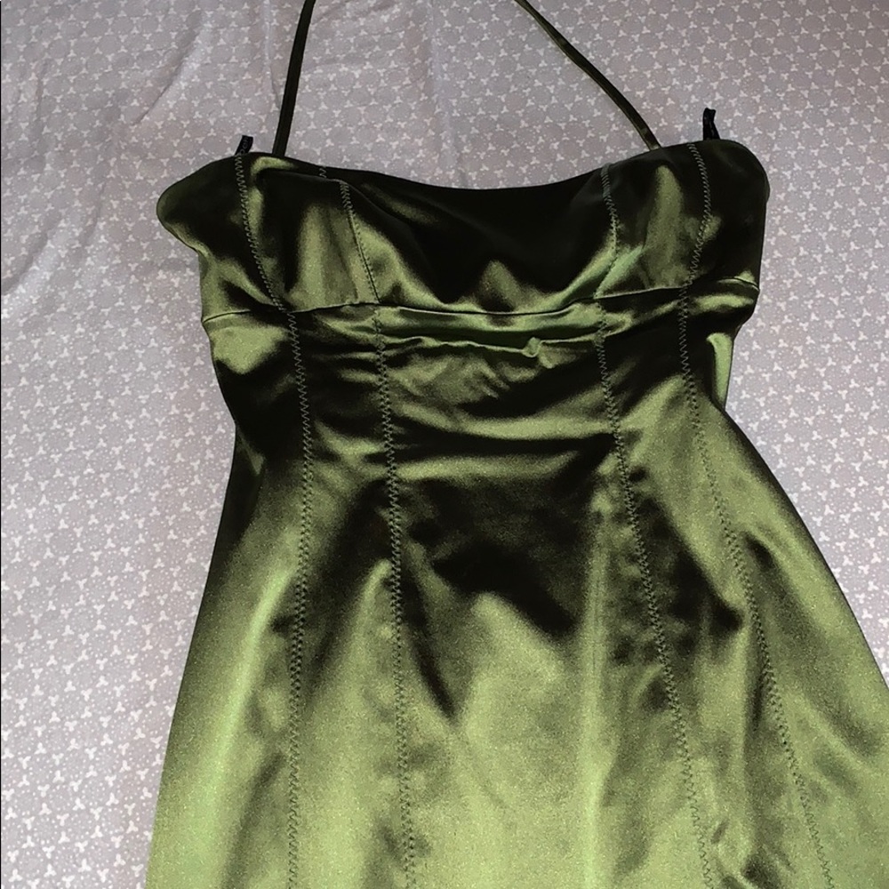 Gorgeous Satin Cocktail Dress by BEBE